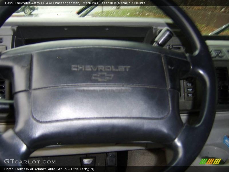 Medium Quasar Blue Metallic / Neutral 1995 Chevrolet Astro CL AWD Passenger Van