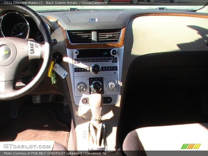 Black Granite Metallic / Cocoa/Cashmere 2011 Chevrolet Malibu LT