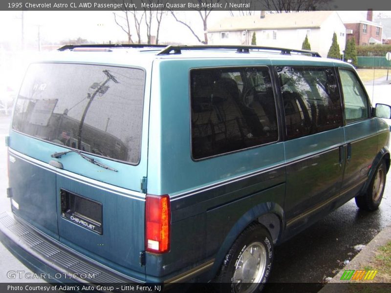 Medium Quasar Blue Metallic / Neutral 1995 Chevrolet Astro CL AWD Passenger Van