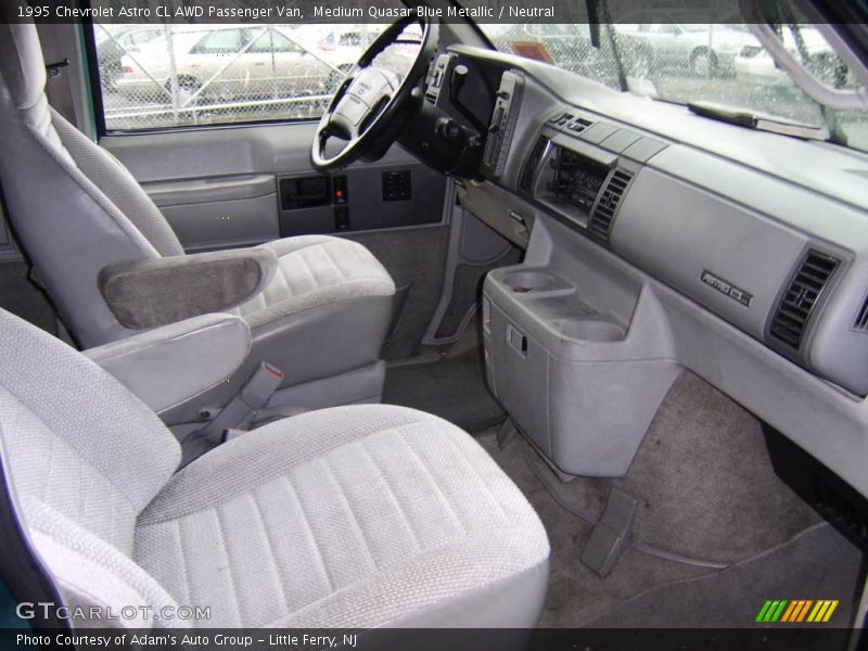 Medium Quasar Blue Metallic / Neutral 1995 Chevrolet Astro CL AWD Passenger Van