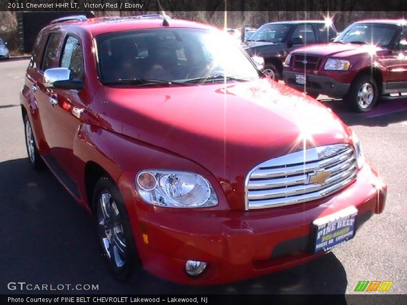 Victory Red / Ebony 2011 Chevrolet HHR LT