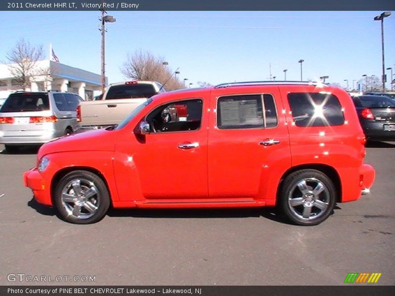 Victory Red / Ebony 2011 Chevrolet HHR LT