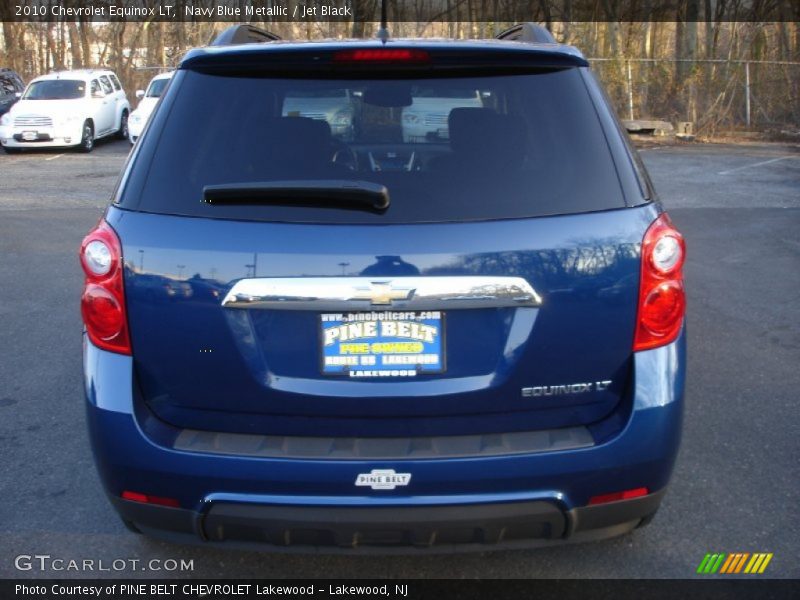 Navy Blue Metallic / Jet Black 2010 Chevrolet Equinox LT