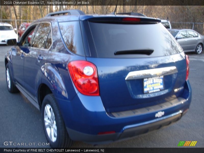Navy Blue Metallic / Jet Black 2010 Chevrolet Equinox LT