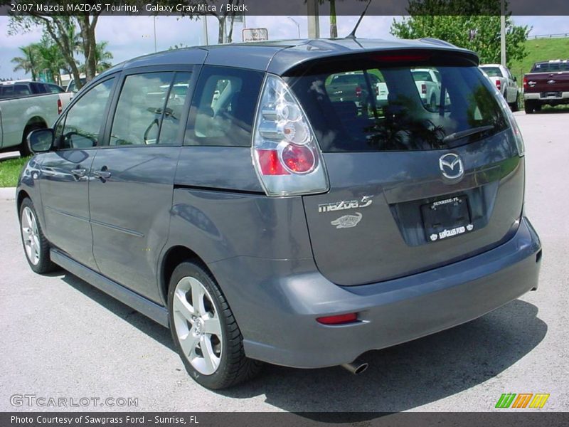 Galaxy Gray Mica / Black 2007 Mazda MAZDA5 Touring
