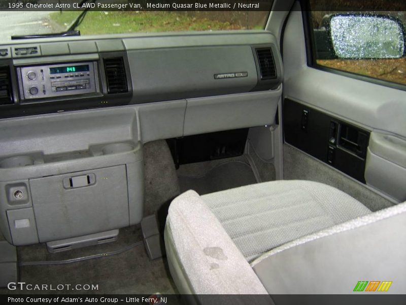 Medium Quasar Blue Metallic / Neutral 1995 Chevrolet Astro CL AWD Passenger Van