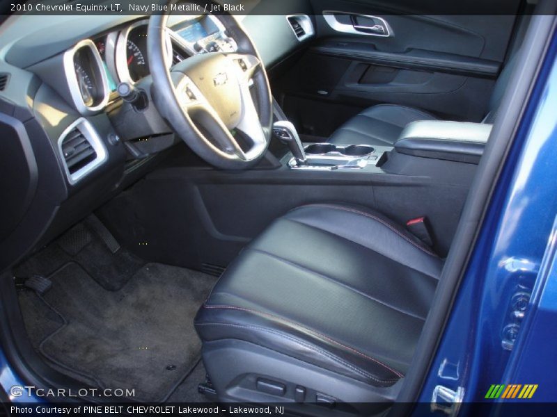 Navy Blue Metallic / Jet Black 2010 Chevrolet Equinox LT