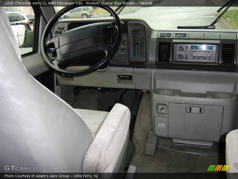 Medium Quasar Blue Metallic / Neutral 1995 Chevrolet Astro CL AWD Passenger Van