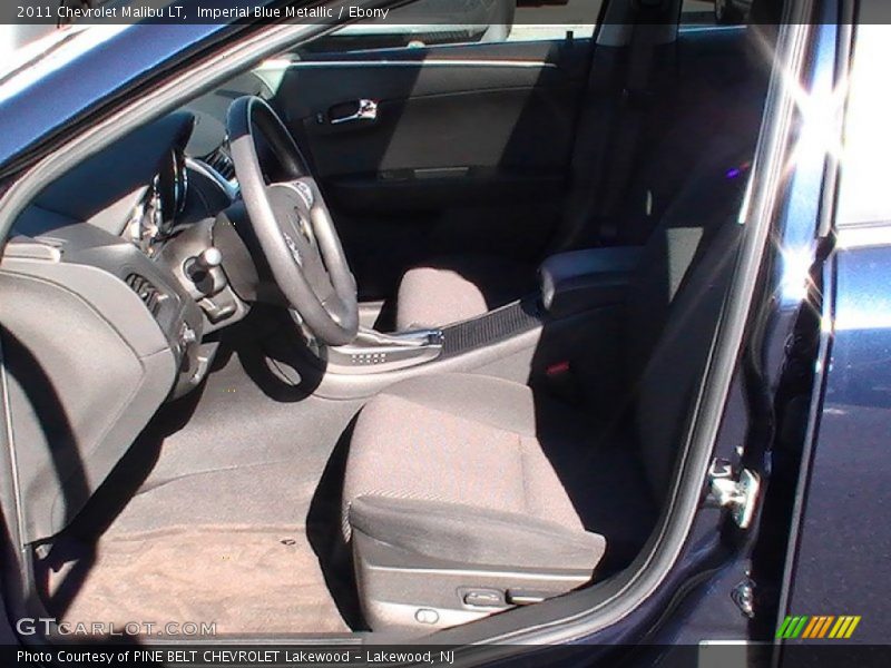 Imperial Blue Metallic / Ebony 2011 Chevrolet Malibu LT