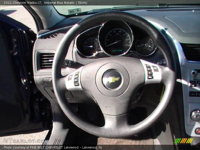 Imperial Blue Metallic / Ebony 2011 Chevrolet Malibu LT