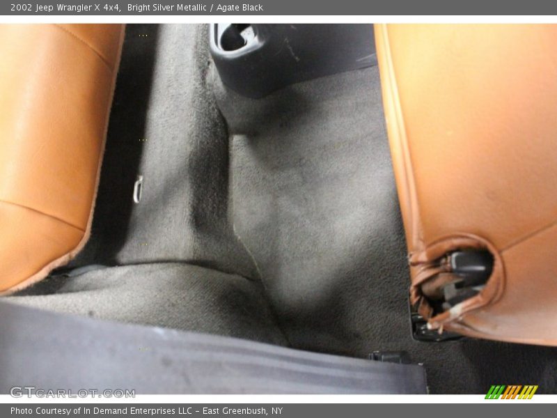 Bright Silver Metallic / Agate Black 2002 Jeep Wrangler X 4x4