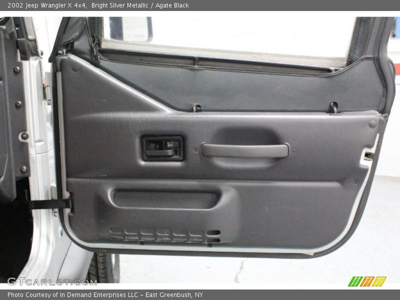 Bright Silver Metallic / Agate Black 2002 Jeep Wrangler X 4x4
