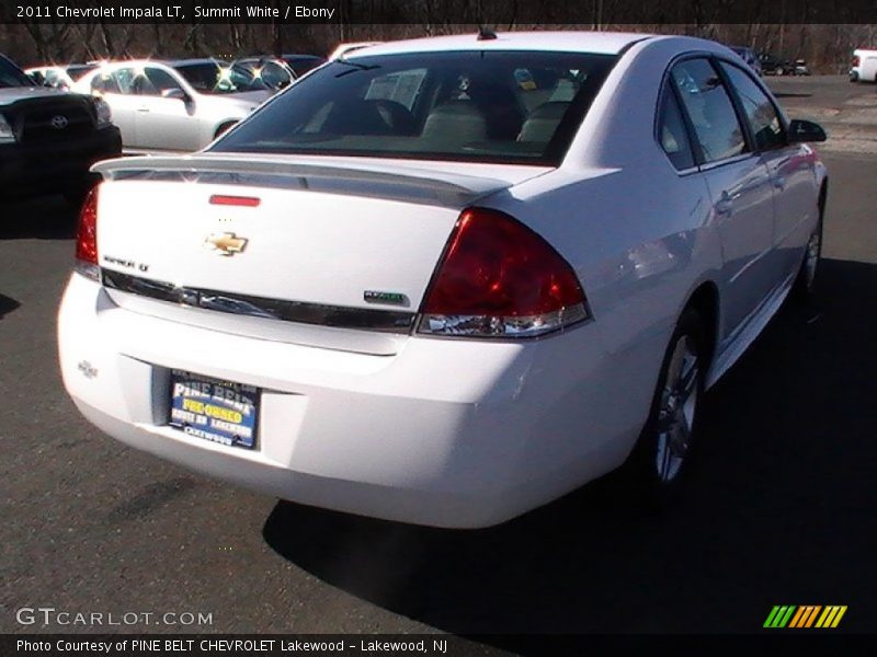 Summit White / Ebony 2011 Chevrolet Impala LT