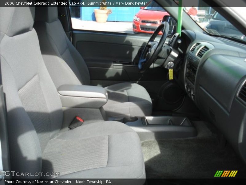 Summit White / Very Dark Pewter 2006 Chevrolet Colorado Extended Cab 4x4