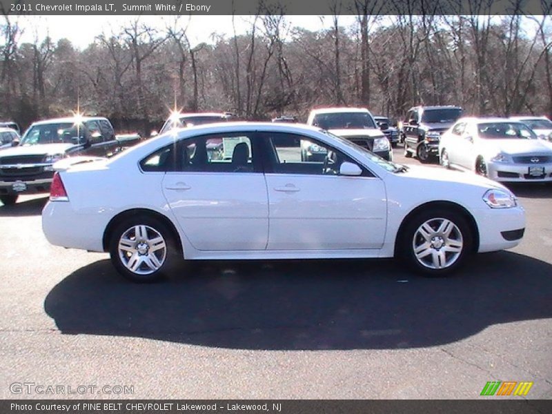 Summit White / Ebony 2011 Chevrolet Impala LT