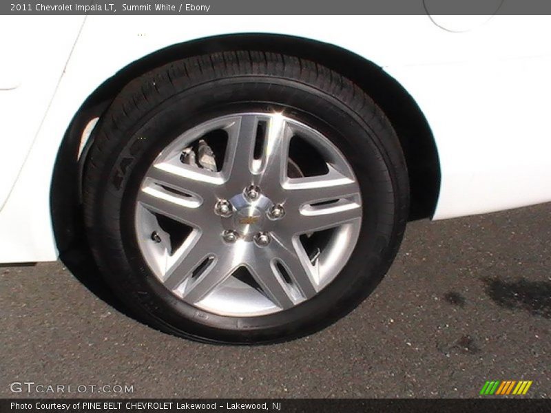 Summit White / Ebony 2011 Chevrolet Impala LT