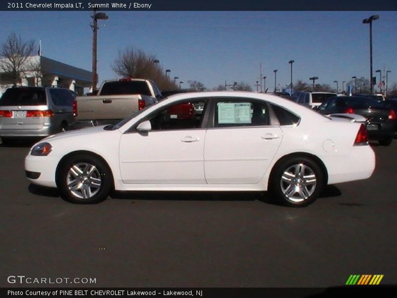 Summit White / Ebony 2011 Chevrolet Impala LT