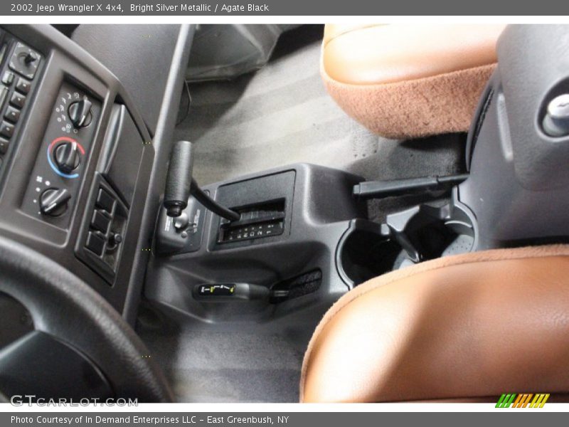 Bright Silver Metallic / Agate Black 2002 Jeep Wrangler X 4x4