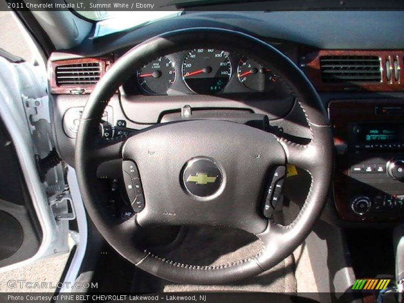 Summit White / Ebony 2011 Chevrolet Impala LT