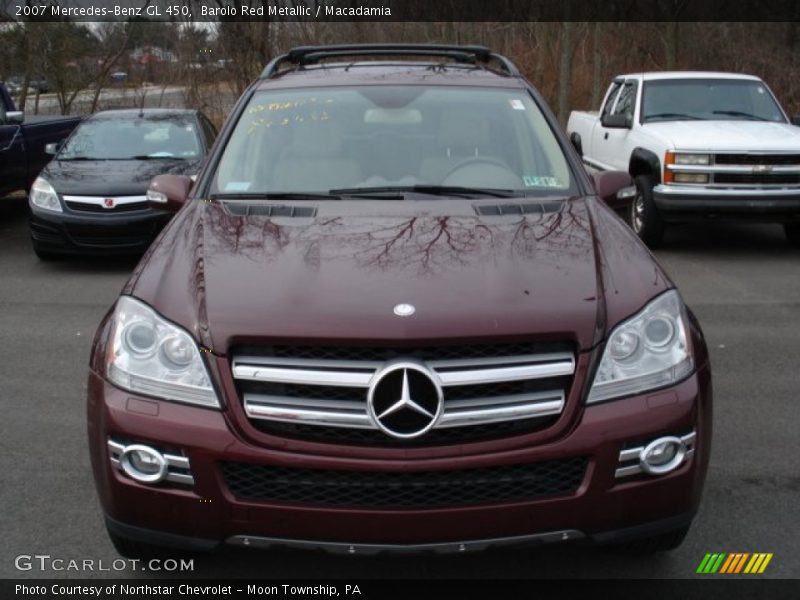 Barolo Red Metallic / Macadamia 2007 Mercedes-Benz GL 450