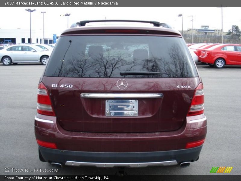 Barolo Red Metallic / Macadamia 2007 Mercedes-Benz GL 450