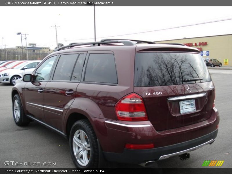 Barolo Red Metallic / Macadamia 2007 Mercedes-Benz GL 450