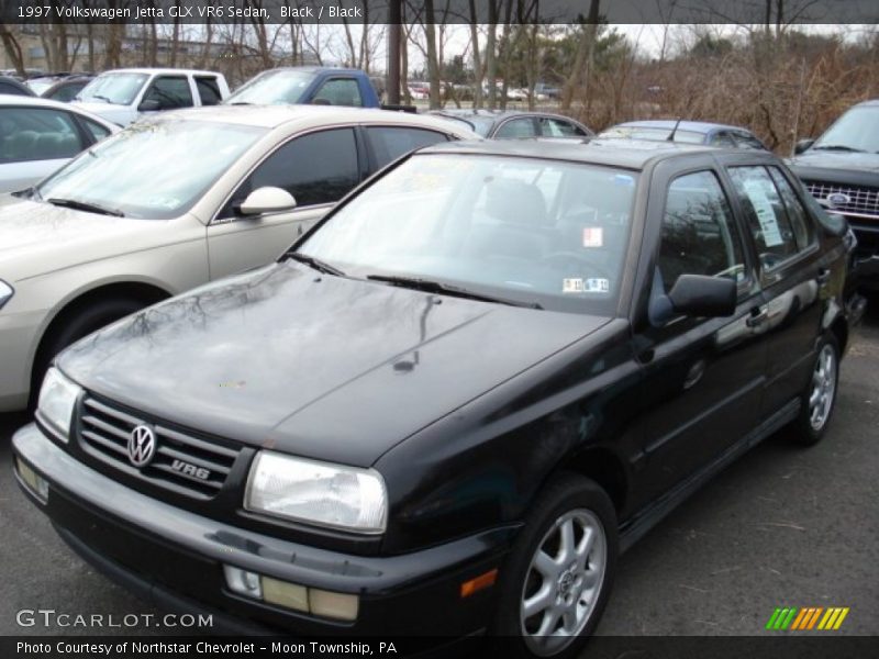 Black / Black 1997 Volkswagen Jetta GLX VR6 Sedan