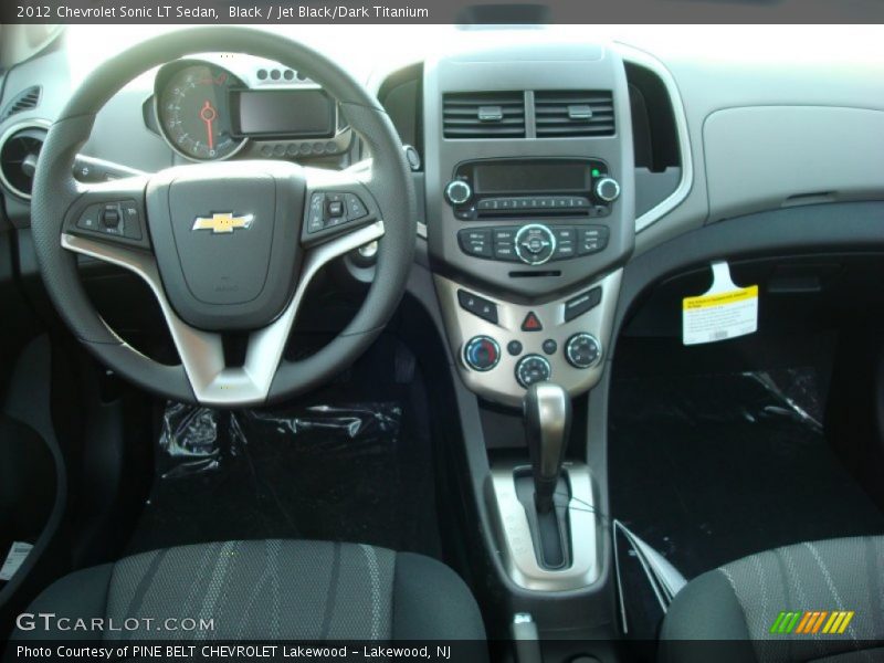 Black / Jet Black/Dark Titanium 2012 Chevrolet Sonic LT Sedan