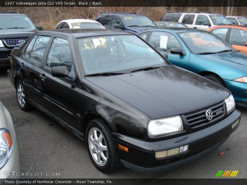 Black / Black 1997 Volkswagen Jetta GLX VR6 Sedan
