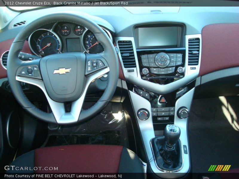 Dashboard of 2012 Cruze Eco