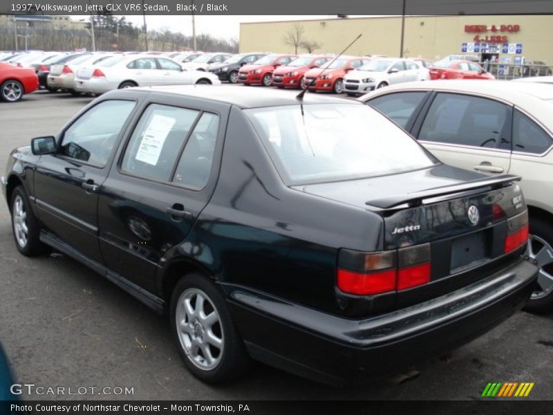 Black / Black 1997 Volkswagen Jetta GLX VR6 Sedan