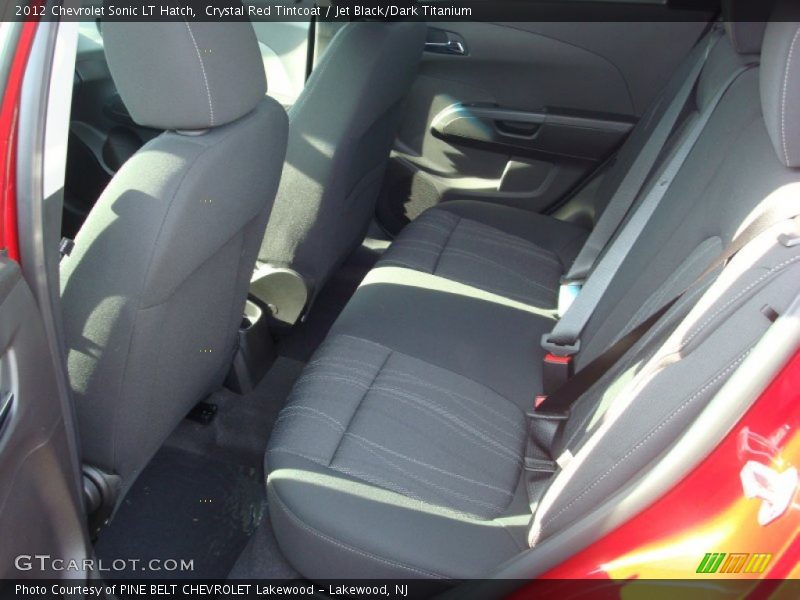 Crystal Red Tintcoat / Jet Black/Dark Titanium 2012 Chevrolet Sonic LT Hatch