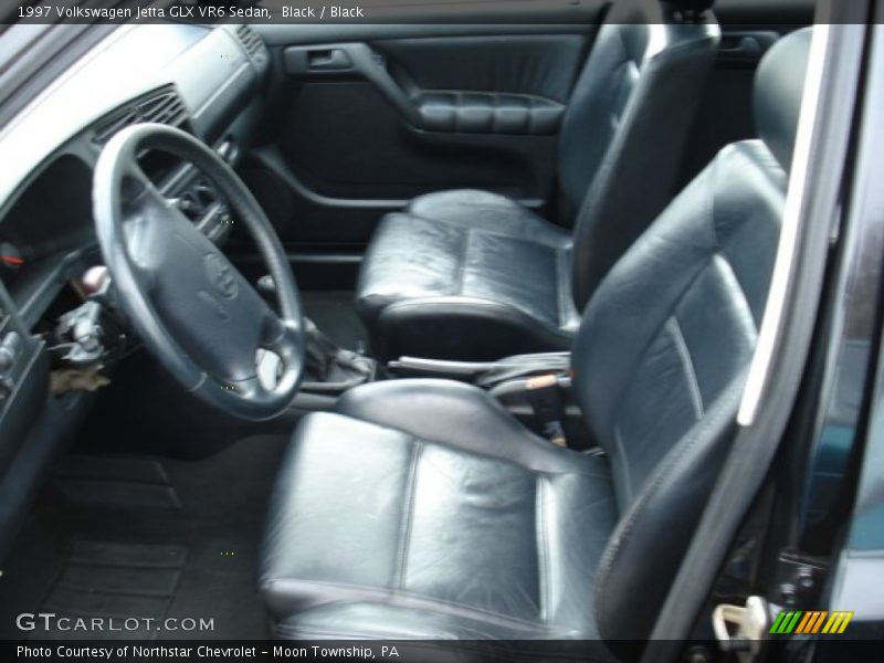 Black / Black 1997 Volkswagen Jetta GLX VR6 Sedan