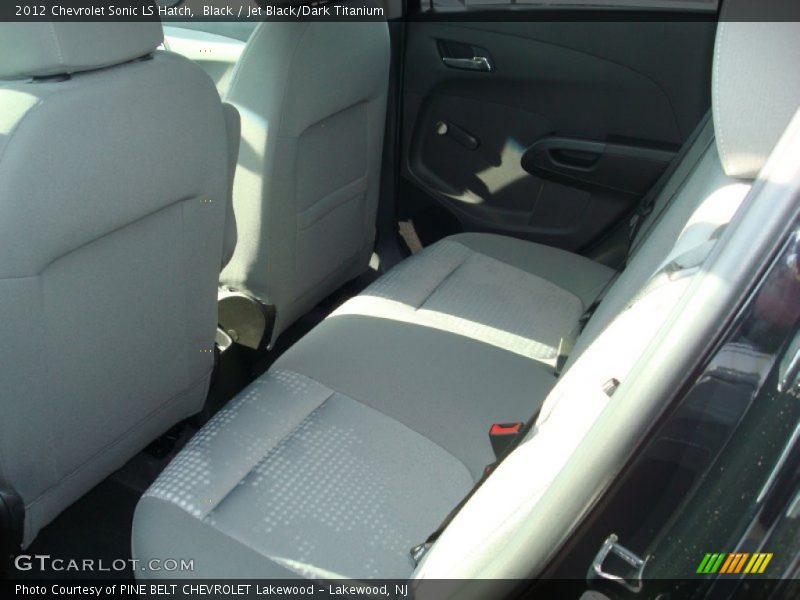 Black / Jet Black/Dark Titanium 2012 Chevrolet Sonic LS Hatch