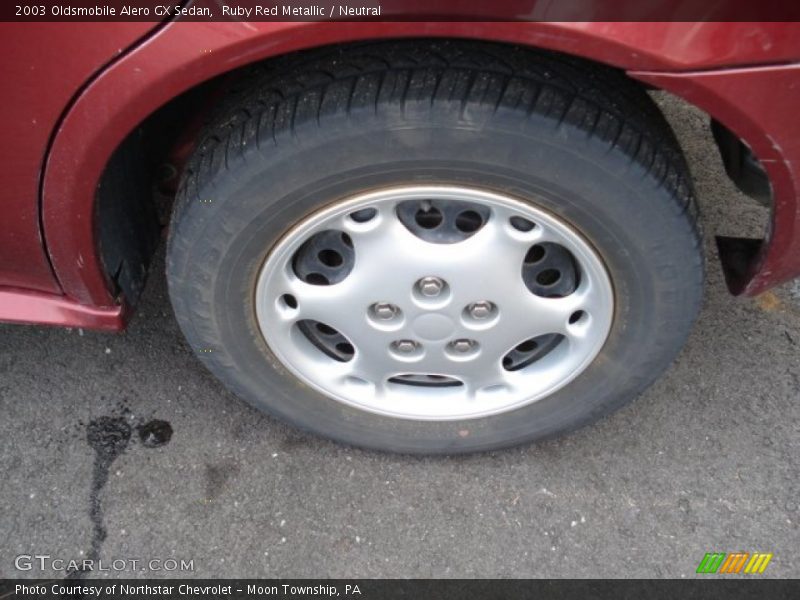 Ruby Red Metallic / Neutral 2003 Oldsmobile Alero GX Sedan