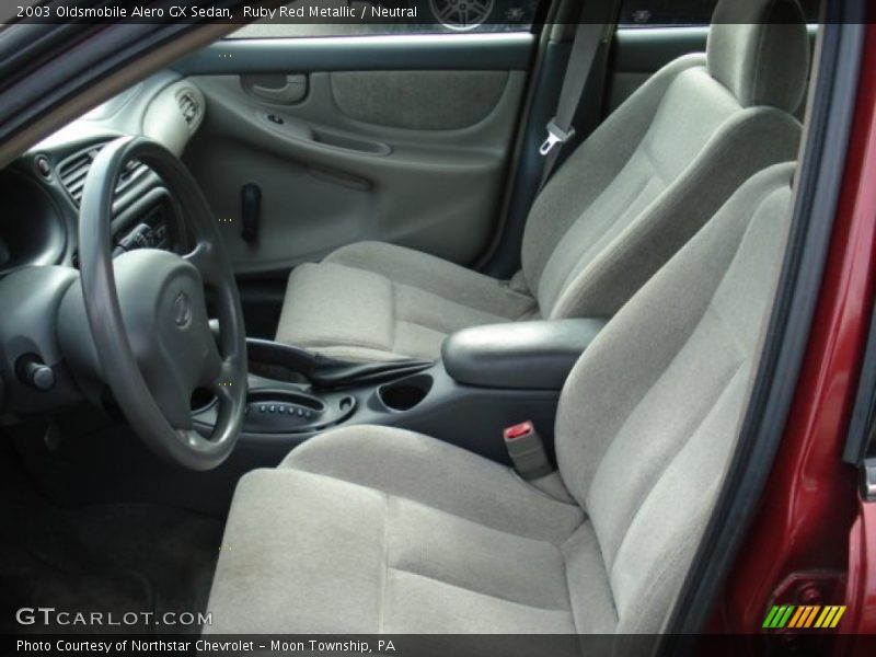 Ruby Red Metallic / Neutral 2003 Oldsmobile Alero GX Sedan