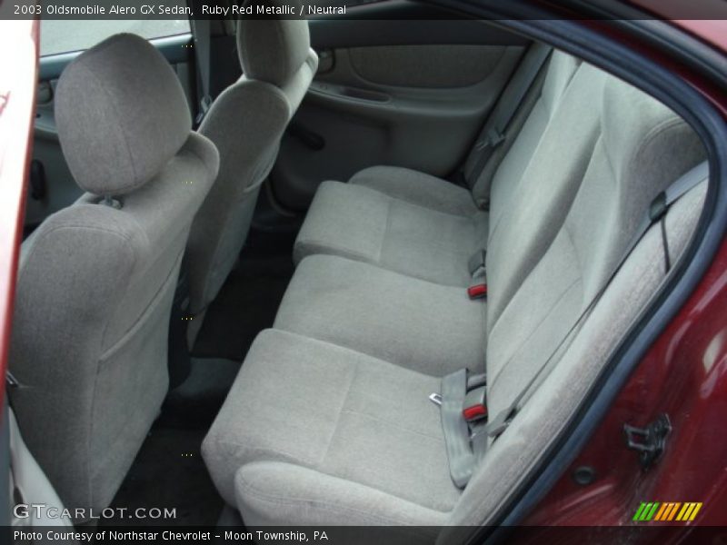 Ruby Red Metallic / Neutral 2003 Oldsmobile Alero GX Sedan