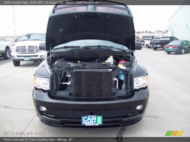 Black / Dark Slate Gray 2005 Dodge Ram 1500 SRT-10 Quad Cab