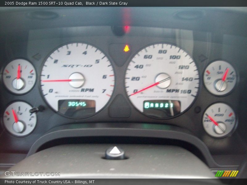 Black / Dark Slate Gray 2005 Dodge Ram 1500 SRT-10 Quad Cab