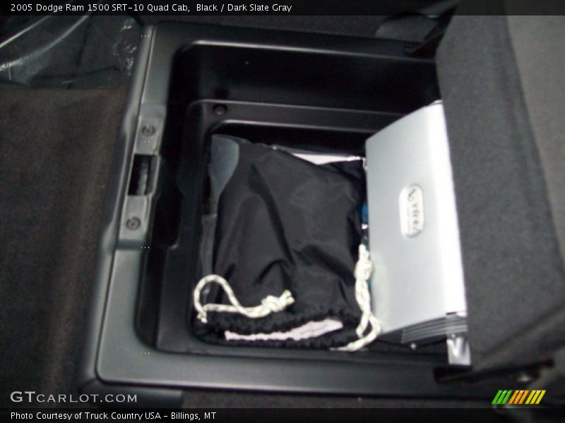 Black / Dark Slate Gray 2005 Dodge Ram 1500 SRT-10 Quad Cab