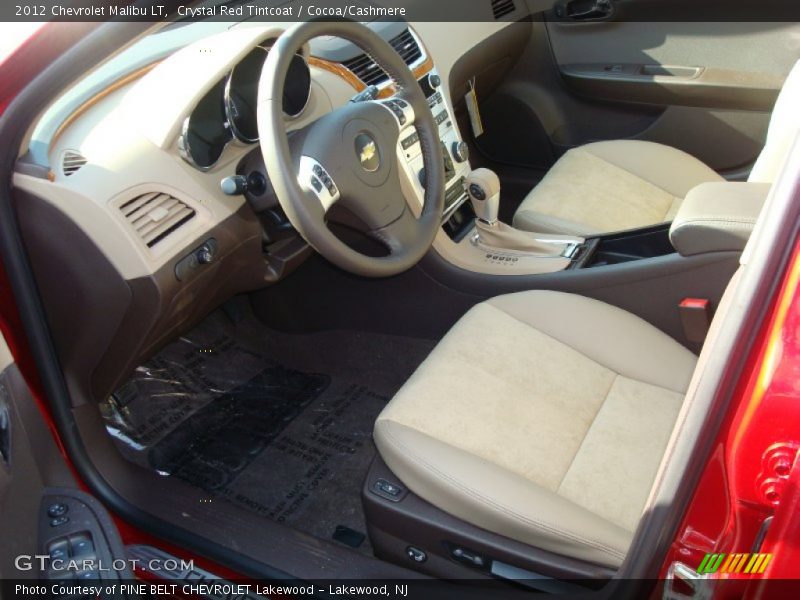 Crystal Red Tintcoat / Cocoa/Cashmere 2012 Chevrolet Malibu LT