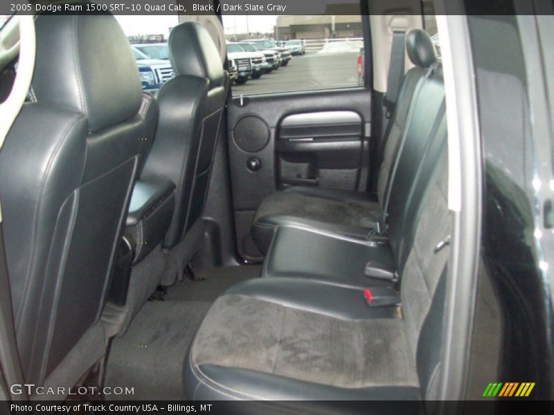 Black / Dark Slate Gray 2005 Dodge Ram 1500 SRT-10 Quad Cab