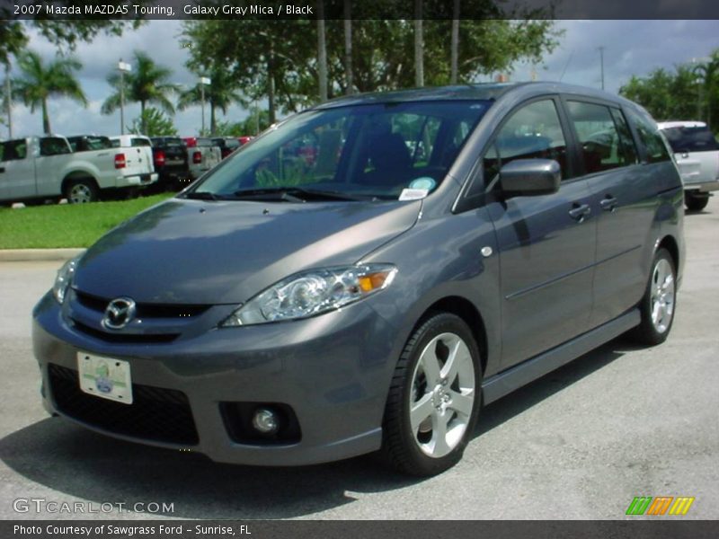Galaxy Gray Mica / Black 2007 Mazda MAZDA5 Touring