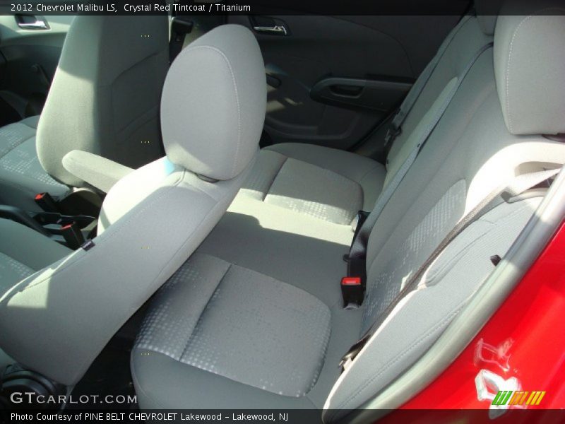 Crystal Red Tintcoat / Titanium 2012 Chevrolet Malibu LS