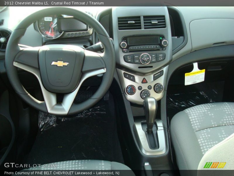Dashboard of 2012 Malibu LS