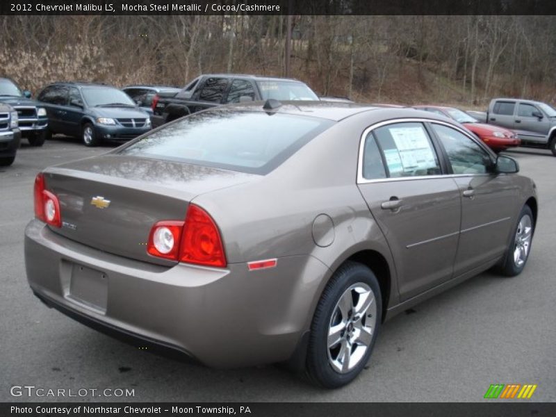 Mocha Steel Metallic / Cocoa/Cashmere 2012 Chevrolet Malibu LS