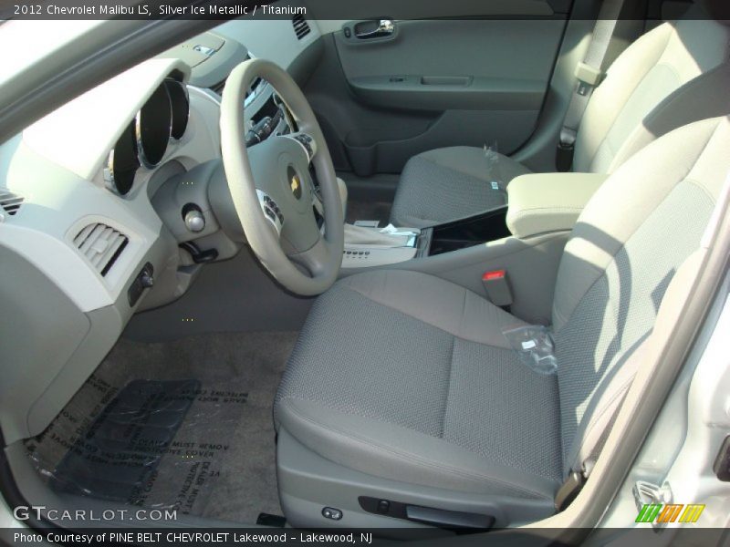 Silver Ice Metallic / Titanium 2012 Chevrolet Malibu LS