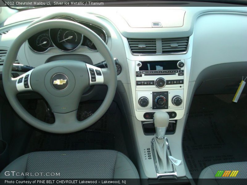 Silver Ice Metallic / Titanium 2012 Chevrolet Malibu LS