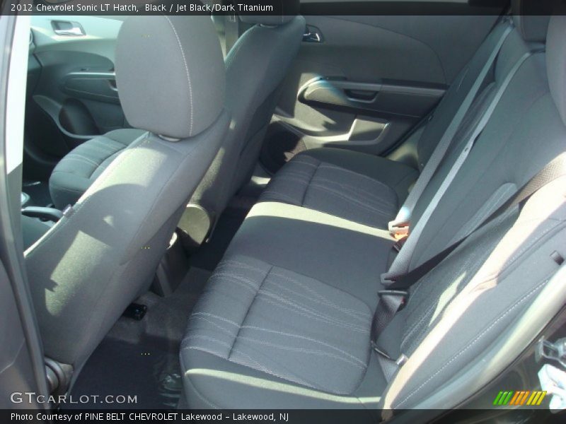 Black / Jet Black/Dark Titanium 2012 Chevrolet Sonic LT Hatch