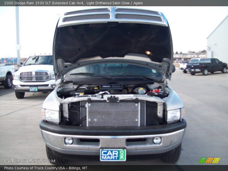 Light Driftwood Satin Glow / Agate 2000 Dodge Ram 1500 SLT Extended Cab 4x4